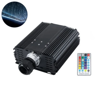Μηχανή οπτικής ίνας μονής κεφαλής LED 45W AC 220-240V με ασύρματο χειριστήριο RF 2.4Ghz RGBW DMX512 GloboStar® 79624 Μηχανή Οπτικής Ίνας Μονής Κεφαλής - Fiber Optic Light Machine Single Head LED 45W AC 220-240V με Ασύρματο Χειριστήριο RF 2.4Ghz Μ29 x Π20 x Υ8.5cm RGBW - 2 Years Warranty