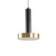 Κρεμαστό Φωτιστικό ZANE LED 18W 2016lm CCT Dimmable – Μαύρο & Χρυσό, Τηλεχειριστήριο, 2700K-4500K-6000K