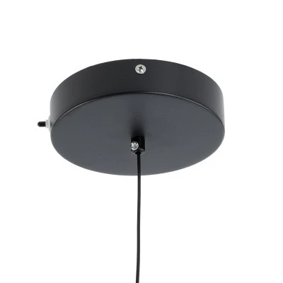 Κρεμαστό Φωτιστικό ZANE LED 18W 2016lm CCT Dimmable – Μαύρο & Χρυσό, Τηλεχειριστήριο, 2700K-4500K-6000K