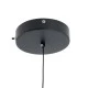 Κρεμαστό Φωτιστικό ZANE LED 18W 2016lm CCT Dimmable – Μαύρο & Χρυσό, Τηλεχειριστήριο, 2700K-4500K-6000K