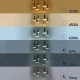 Κρεμαστό Φωτιστικό ZANE LED 100W 11200lm CCT Dimmable – Μαύρο & Χρυσό, Τηλεχειριστήριο, 2700K-4500K-6000K