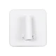 GloboStar® LADY-S 60943 Μοντέρνο Φωτιστικό Τοίχου - Απλίκα Ξενοδοχείου Bed Side LED 6W 600lm 36° & 360° AC 220-240V - Reading Light & Κρυφός Φωτισμός - Φορτιστής USB 3A - Μ15 x Π15 x Υ7cm - Φυσικό Λευκό 4500K - Λευκό - 3 Χρόνια Εγγύηση