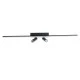 GLOBOSTAR® BARETTI 61226 Φωτιστικό Οροφής Linear Design LED CCT με Κινούμενα Σποτ LED Downlight 24W 2688lm 160° & 45° AC 220-240V IP20  - Εναλλαγή Φωτισμού μέσω Διακόπτη On/Off All In One Ψυχρό 6000k+Φυσικό 4500k+Θερμό 2700k - Μ80 x Π5.5 x Υ5 cm - Μαύ