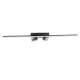 GLOBOSTAR® BARETTI 61226 Φωτιστικό Οροφής Linear Design LED CCT με Κινούμενα Σποτ LED Downlight 24W 2688lm 160° & 45° AC 220-240V IP20  - Εναλλαγή Φωτισμού μέσω Διακόπτη On/Off All In One Ψυχρό 6000k+Φυσικό 4500k+Θερμό 2700k - Μ80 x Π5.5 x Υ5 cm - Μαύ