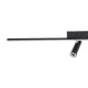 GLOBOSTAR® BARETTI 61226 Φωτιστικό Οροφής Linear Design LED CCT με Κινούμενα Σποτ LED Downlight 24W 2688lm 160° & 45° AC 220-240V IP20  - Εναλλαγή Φωτισμού μέσω Διακόπτη On/Off All In One Ψυχρό 6000k+Φυσικό 4500k+Θερμό 2700k - Μ80 x Π5.5 x Υ5 cm - Μαύ