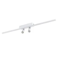 Φωτιστικό οροφής linear led BARETTI GLOBOSTAR 24W CCT με κινούμενα σποτ 2688lm 80cm IP20 λευκό Φωτιστικό οροφής linear led BARETTI GLOBOSTAR 24W CCT με κινούμενα σποτ 2688lm 80cm IP20 λευκό