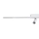 GLOBOSTAR® BARETTI 61227 Φωτιστικό Οροφής Linear Design LED CCT με Κινούμενα Σποτ LED Downlight 24W 2688lm 160° & 45° AC 220-240V IP20  - Εναλλαγή Φωτισμού μέσω Διακόπτη On/Off All In One Ψυχρό 6000k+Φυσικό 4500k+Θερμό 2700k - Μ80 x Π5.5 x Υ5 cm - Λευ