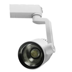 Φωτιστικό Σποτ Ράγας Διφασικό Bridgelux COB LED 15W 230V 1800lm 24° Ψυχρό φως 6000k