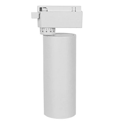 Φωτιστικό Σποτ Ράγας Λευκό Μονοφασικό Bridgelux COB LED 20W 230V 2400lm 30° Θερμό φως 3000k Φωτιστικό Σποτ Ράγας Λευκό Μονοφασικό Bridgelux COB LED 20W 230V 2400lm 30° Θερμό φως 3000k