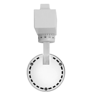 Φωτιστικό Σποτ Ράγας Λευκό Μονοφασικό Bridgelux COB LED 20W 230V 2400lm 30° Θερμό φως 3000k Φωτιστικό Σποτ Ράγας Λευκό Μονοφασικό Bridgelux COB LED 20W 230V 2400lm 30° Θερμό φως 3000k