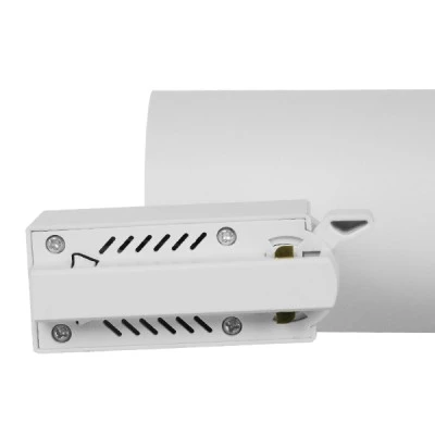 Λευκό Φωτιστικό Σποτ Ράγας Μονοφασικό Bridgelux COB LED 20W 230V 2600lm 30° Ψυχρό φως 6000k