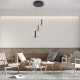 Κρεμαστό Φωτιστικό ZANE LED 18W 2016lm CCT Dimmable – Μαύρο & Χρυσό, Τηλεχειριστήριο, 2700K-4500K-6000K