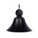 Vintage επιτοίχιο φωτιστικό kelvo® BELL μονόφωτο με ντουί E27 AC 220-240V IP20 μαύρο 35x28.5x30cm