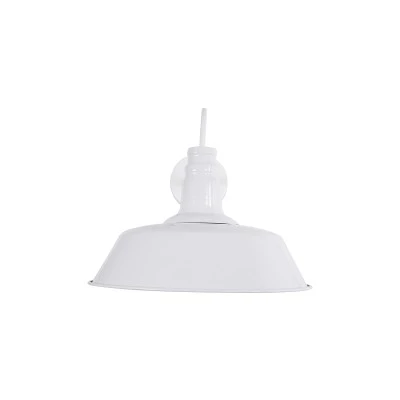 Vintage επιτοίχια απλίκα kelvo® SORD για λάμπα με ντουί E27 AC 220-240V IP20 λευκή 36x42x32cm 01051