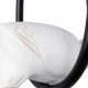 GloboStar® DOVE 01086 Vintage Φωτιστικό Τοίχου - Απλίκα Δίφωτο 2 x E14 AC 220-240V IP20 - Μ28 x Π28 x Υ30cm - Μαύρο Μεταλλικό με Μπεζ Υφασμάτινο Καπέλο