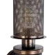 Vintage φωτιστικό τοίχου - απλίκα kelvo® RAZA με ντουί E27 AC 220-240V IP20 χάλκινο 13x12x38cm 01105