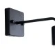 Φωτιστικό τοίχου απλίκα kelvo® MISSAM με ντουί E27 AC 220-240V IP20 μαύρο 14x20x10cm 01119