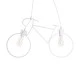 Vintage κρεμαστό φωτιστικό BIKE με ντουί 2 x E27 AC 220-240V IP20 - Λευκό Vintage κρεμαστό φωτιστικό BIKE με ντουί 2 x E27 AC 220-240V IP20 - Λευκό