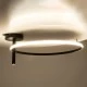Μοντέρνο φωτιστικό οροφής VERONA LED 36W 4032lm 360° AC 220-240V ρυθμιζόμενο λευκό CCT IP20 μαύρο ματ 60x60x23cm