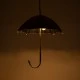 GloboStar® UMBRELLA 01407 Vintage Industrial Κρεμαστό Φωτιστικό Οροφής Πολύφωτο Γκρι Σκουριά Μεταλλικό Φ58 x Υ60cm