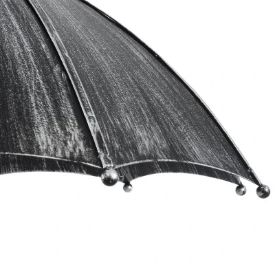 GloboStar® UMBRELLA 01407 Vintage Industrial Κρεμαστό Φωτιστικό Οροφής Πολύφωτο Γκρι Σκουριά Μεταλλικό Φ58 x Υ60cm