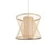 Boho κρεμαστό φωτιστικό HIBISCUS μονόφωτο μπεζ ξύλινο Bamboo Φ35xY32cm 1 x E27 AC 220-240V Boho κρεμαστό φωτιστικό HIBISCUS μονόφωτο μπεζ ξύλινο Bamboo Φ35xY32cm 1 x E27 AC 220-240V