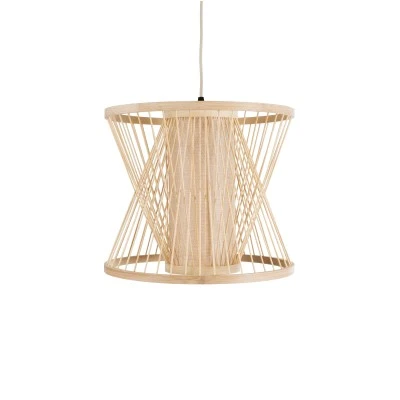 Boho κρεμαστό φωτιστικό HIBISCUS μονόφωτο μπεζ ξύλινο Bamboo Φ35xY32cm 1 x E27 AC 220-240V Boho κρεμαστό φωτιστικό HIBISCUS μονόφωτο μπεζ ξύλινο Bamboo Φ35xY32cm 1 x E27 AC 220-240V
