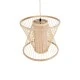 Boho κρεμαστό φωτιστικό HIBISCUS μονόφωτο μπεζ ξύλινο Bamboo Φ35xY32cm 1 x E27 AC 220-240V Boho κρεμαστό φωτιστικό HIBISCUS μονόφωτο μπεζ ξύλινο Bamboo Φ35xY32cm 1 x E27 AC 220-240V