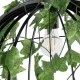 GloboStar® NEST 01640 Vintage Κρεμαστό Φωτιστικό Φιγούρα Μονόφωτο 1 x E27 IP20 Μαύρο Μέταλλο με Πράσινο Πλαστικό - Μ48 x Π38 x Y40cm