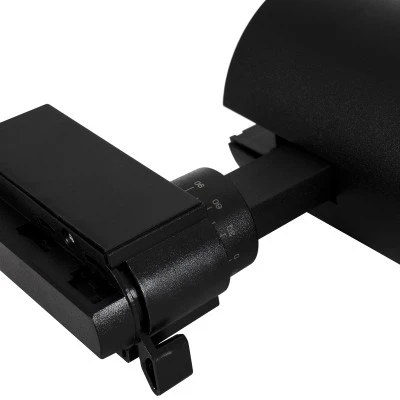 Φωτιστικό Σποτ Ράγας Μαύρο Μονοφασικό Bridgelux COB LED 30W 230V 3600lm 30° Θερμό φως 3000k Φωτιστικό Σποτ Ράγας Μαύρο Μονοφασικό Bridgelux COB LED 30W 230V 3600lm 30° Θερμό φως 3000k