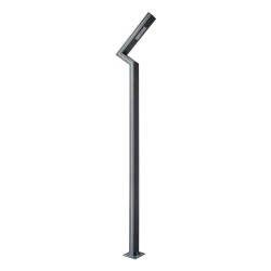 Φωτιστικό Urban Light πλατείας/πάρκου LED 30W 4080lm 120° IP65 IK09 φυσικό λευκό 5000K ανθρακί Μ75xΠ14xΥ360cm