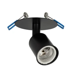 Χωνευτό φωτιστικό οροφής SARA με ντουί 1 x E27 AC 220-240V IP20 μαύρο 8.5x8.5x11cm Χωνευτό φωτιστικό οροφής SARA με ντουί 1 x E27 AC 220-240V IP20 μαύρο 8.5x8.5x11cm
