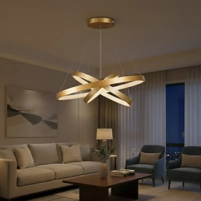 Κρεμαστό φωτιστικό οροφής LED kelvo® NEMESIS 120W 12000lm 180° AC 220-240V IP20 ρυθμιζόμενο λευκό CCT με χειριστήριο από 2700K έως 6000K ντιμμαριζόμενο χρυσό πλατίνα 80x80x80cm Κρεμαστό φωτιστικό οροφής LED kelvo® NEMESIS 120W 12000lm 180° AC 220-240V IP20 ρυθμιζόμενο λευκό CCT με χειριστήριο από 2700K έως 6000K ντιμμαριζόμενο χρυσό πλατίνα 80x80x80cm