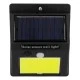 Αυτόνομο ηλιακό φωτιστικό LED COB 12W 1200lm ψυχρό φως 6000K με μπαταρία 1200mAh, φωτοβολταϊκό πάνελ &, αισθητήρα ημέρας-νύχτας-κίνησης IP65