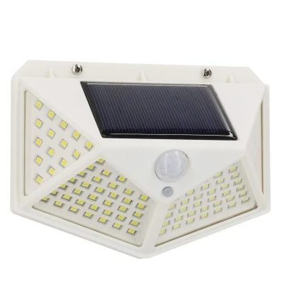 Αυτόνομο ηλιακό φωτιστικό LED SMD 10W 1000lm ψυχρό φως 6000K με μπαταρία 1200mAh, φωτοβολταϊκό πάνελ &, αισθητήρα ημέρας-νύχτας-κίνησης IP65