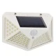 Αυτόνομο ηλιακό φωτιστικό LED SMD 10W 1000lm ψυχρό φως 6000K με μπαταρία 1200mAh, φωτοβολταϊκό πάνελ &, αισθητήρα ημέρας-νύχτας-κίνησης IP65