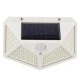 Αυτόνομο ηλιακό φωτιστικό LED SMD 10W 1000lm ψυχρό φως 6000K με μπαταρία 1200mAh, φωτοβολταϊκό πάνελ &, αισθητήρα ημέρας-νύχτας-κίνησης IP65