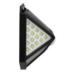 Αυτόνομο ηλιακό φωτιστικό LED SMD 10W 1000lm ψυχρό φως 6000K IP65 με ενσωματωμένη μπαταρία 1200mAh & αισθητήρα ημέρας-νύχτας-κίνησης