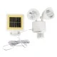 Αυτόνομο ηλιακό φωτιστικό LED SMD 10W 1500lm ψυχρό φως 6000K με μπαταρία 1200mAh, φωτοβολταϊκό πάνελ &, αισθητήρα ημέρας-νύχτας-κίνησης IP54
