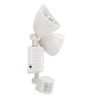 Αυτόνομο ηλιακό φωτιστικό LED SMD 10W 1500lm ψυχρό φως 6000K με μπαταρία 1200mAh, φωτοβολταϊκό πάνελ &, αισθητήρα ημέρας-νύχτας-κίνησης IP54