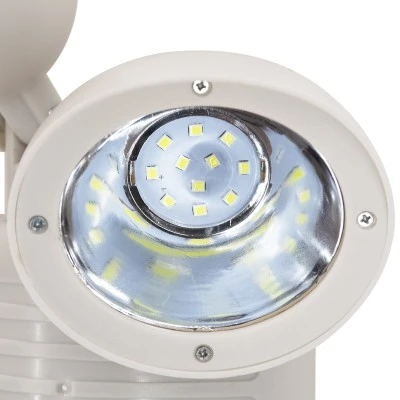 Αυτόνομο ηλιακό φωτιστικό LED SMD 10W 1500lm ψυχρό φως 6000K με μπαταρία 1200mAh, φωτοβολταϊκό πάνελ &, αισθητήρα ημέρας-νύχτας-κίνησης IP54