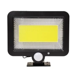 Αυτόνομος ηλιακός προβολέας LED 20W 1200lm ψυχρό λευκό 6000K με ενσωματωμένη μπαταρία & φωτοβολταϊκό πάνελ με αισθητήρα ημέρας-νύχτας και κίνησης αδιάβροχος IP65