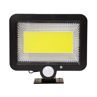 Αυτόνομος ηλιακός προβολέας LED 20W 1200lm ψυχρό λευκό 6000K με ενσωματωμένη μπαταρία & φωτοβολταϊκό πάνελ με αισθητήρα ημέρας-νύχτας και κίνησης αδιάβροχος IP65
