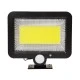 Αυτόνομος ηλιακός προβολέας LED 20W 1200lm ψυχρό λευκό 6000K με ενσωματωμένη μπαταρία & φωτοβολταϊκό πάνελ με αισθητήρα ημέρας-νύχτας και κίνησης αδιάβροχος IP65