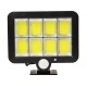 Ηλιακός προβολέας LED 40W 2000lm αδιάβροχος IP65 με ενσωματωμένη μπαταρία 2400mAh αισθητήρα ημέρας-νύχτας και κίνησης σε ψυχρό λευκό φως 6000K Ηλιακός προβολέας LED 40W 2000lm αδιάβροχος IP65 με ενσωματωμένη μπαταρία 2400mAh αισθητήρα ημέρας-νύχτας και κίνησης σε ψυχρό λευκό φως 6000K