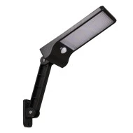 Ηλιακό φωτιστικό τοίχου LED 4.5W φως CCT 550lm με μπαταρία Li-ion 2200mAh, φωτοβολταϊκό πάνελ με ρυθμιζόμενη βάση στήριξης & αισθητήρα ημέρας-νύχτας-κίνησης IP56