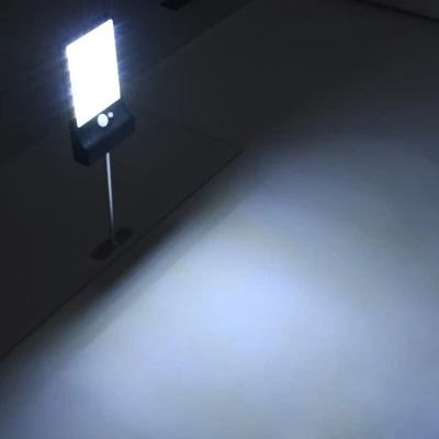 Μαύρο αυτόνομο ηλιακό φωτιστικό LED 4W 550lm με φωτοβολταϊκό πάνελ ενσωματωμένη μπαταρία 2200mAh και αισθητήρα ημέρας-νύχτας PIR και κίνησης IP65 σε ψυχρό λευκό φως 6000K Μαύρο αυτόνομο ηλιακό φωτιστικό LED 4W 550lm με φωτοβολταϊκό πάνελ ενσωματωμένη μπαταρία 2200mAh και αισθητήρα ημέρας-νύχτας PIR και κίνησης IP65 σε ψυχρό λευκό φως 6000K