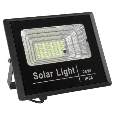 Αυτόνομος ηλιακός προβολέας LED SMD 25W ψυχρό φως 6000K 2000lm με μπαταρία 3000mAh, φωτοβολταϊκό πάνελ με αισθητήρα ημέρας-νύχτας IP66 Αυτόνομος ηλιακός προβολέας LED SMD 25W ψυχρό φως 6000K 2000lm με μπαταρία 3000mAh, φωτοβολταϊκό πάνελ με αισθητήρα ημέρας-νύχτας IP66