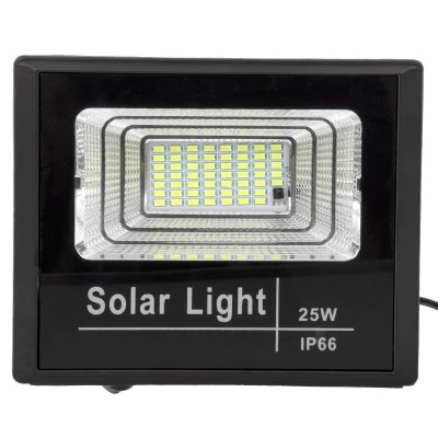 Αυτόνομος ηλιακός προβολέας LED SMD 25W ψυχρό φως 6000K 2000lm με μπαταρία 3000mAh, φωτοβολταϊκό πάνελ με αισθητήρα ημέρας-νύχτας IP66 Αυτόνομος ηλιακός προβολέας LED SMD 25W ψυχρό φως 6000K 2000lm με μπαταρία 3000mAh, φωτοβολταϊκό πάνελ με αισθητήρα ημέρας-νύχτας IP66