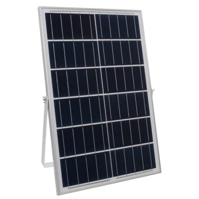 Αυτόνομος ηλιακός προβολέας LED SMD 100W ψυχρό φως 6000K 8000lm με μπαταρία 15000mAh, φωτοβολταϊκό πάνελ με αισθητήρα ημέρας-νύχτας IP66